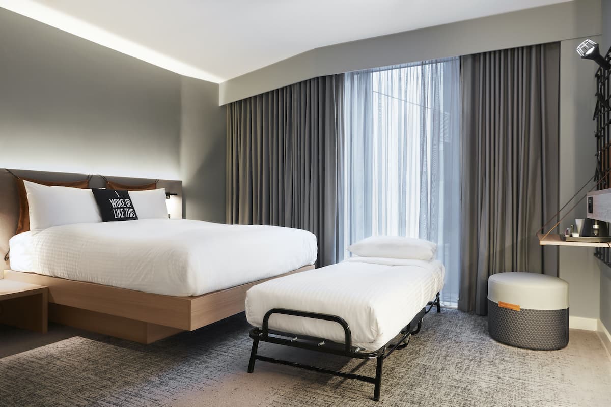 room, 1 queen bed, non smoking | 1 bedroom, desk, laptop workspace, blackout curtains