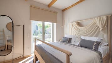 2 slaapkamers, een kluis op de kamer, een strijkplank/strijkijzer