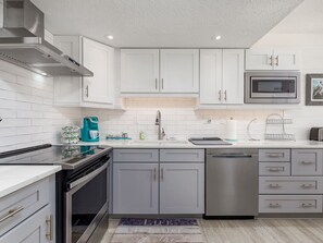 Microwave, dishwasher
