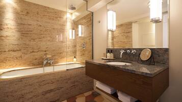 Chambre Double La Signature | Kylpyhuone | Designer-hygieniatuotteet, hiustenkuivaaja, pyyhkeet, saippua