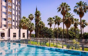 Indendørs pool, udendørs pool