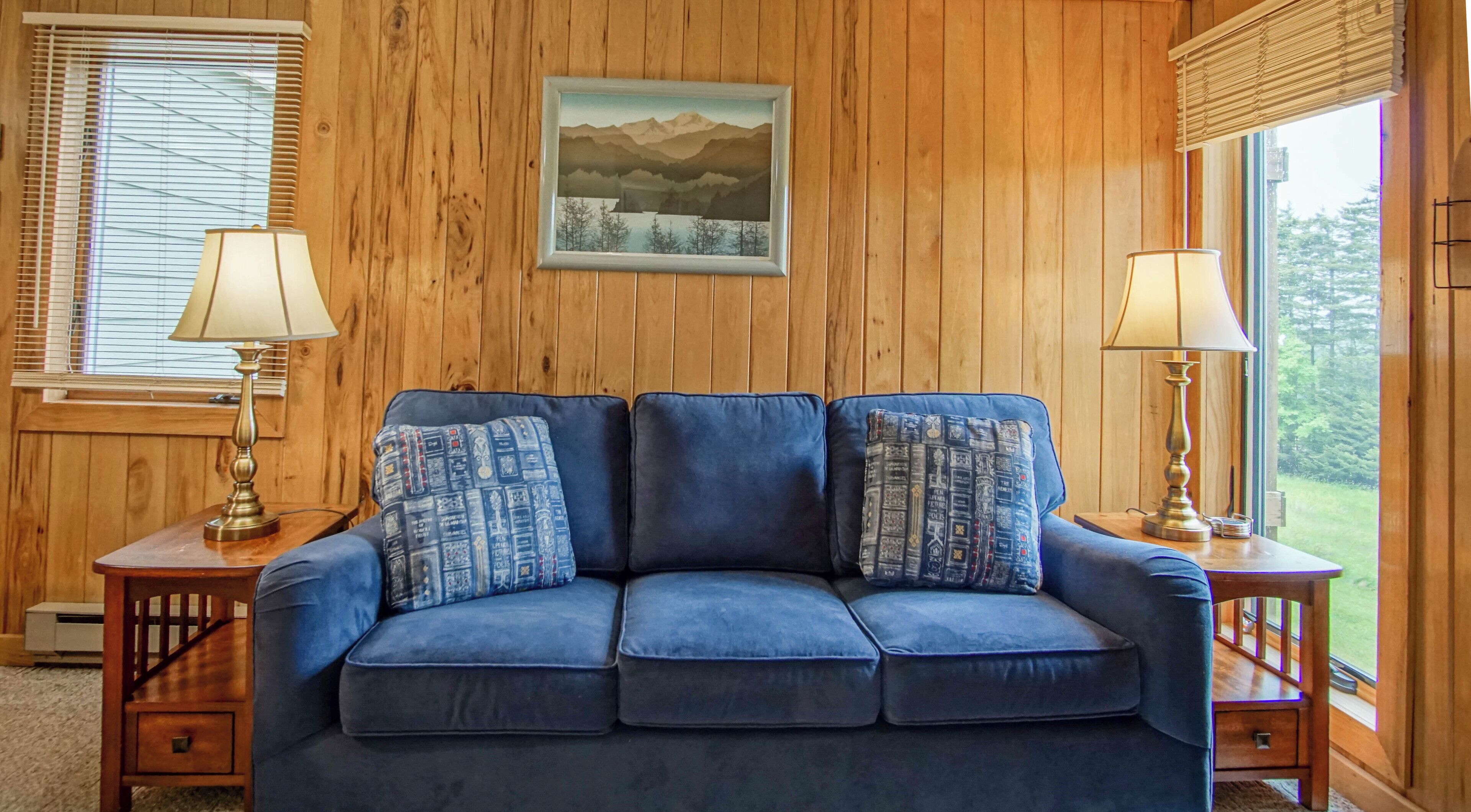 Powderidge 60:  Slope Side,  Fireplace, Spacious Deck