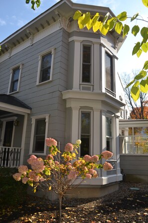 Exterior detail - Historic Italianate Victorian in the Heart of Town (Saratoga Springs)