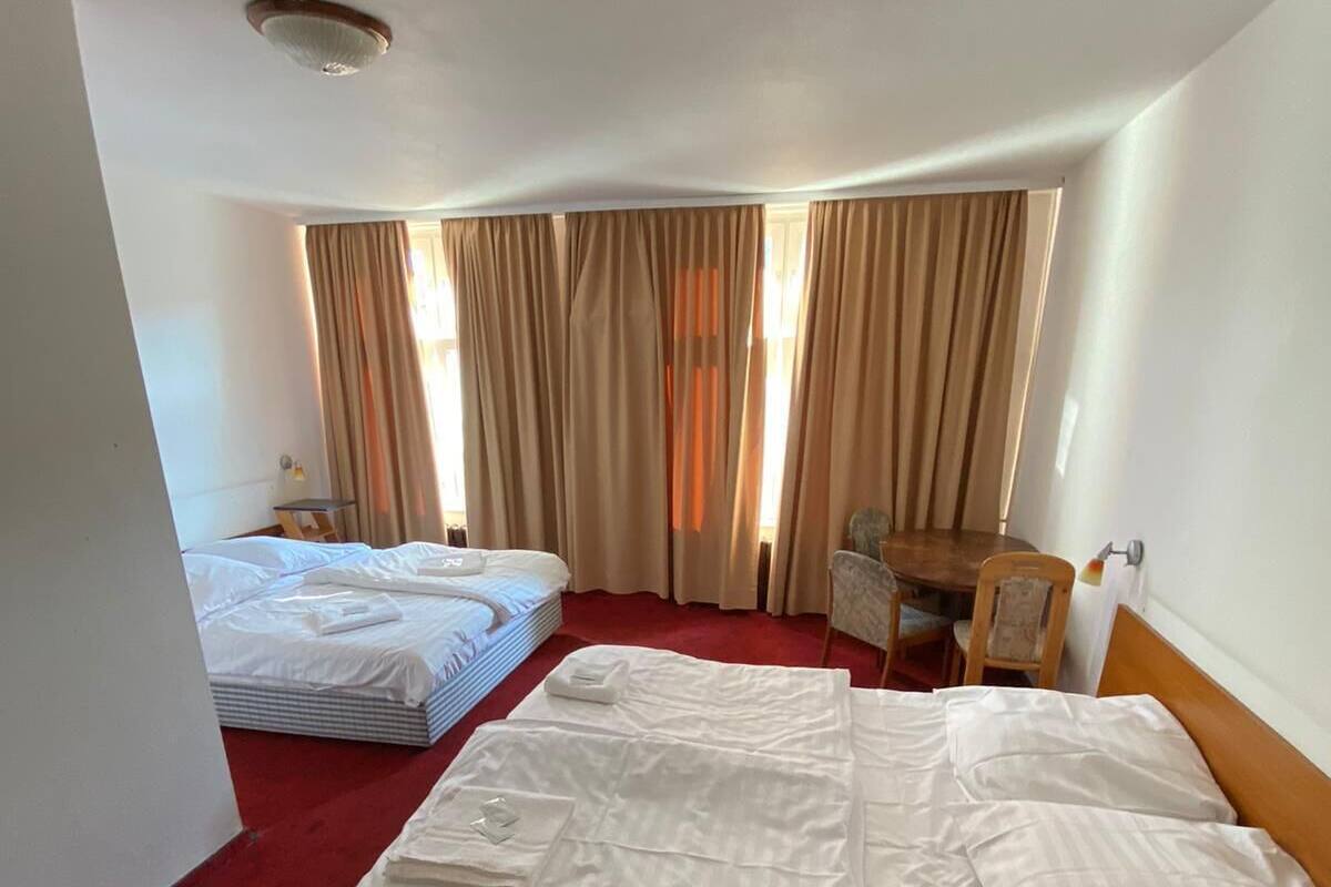 Economy Quadruple Room | Desk, laptop workspace, WiFi (free)