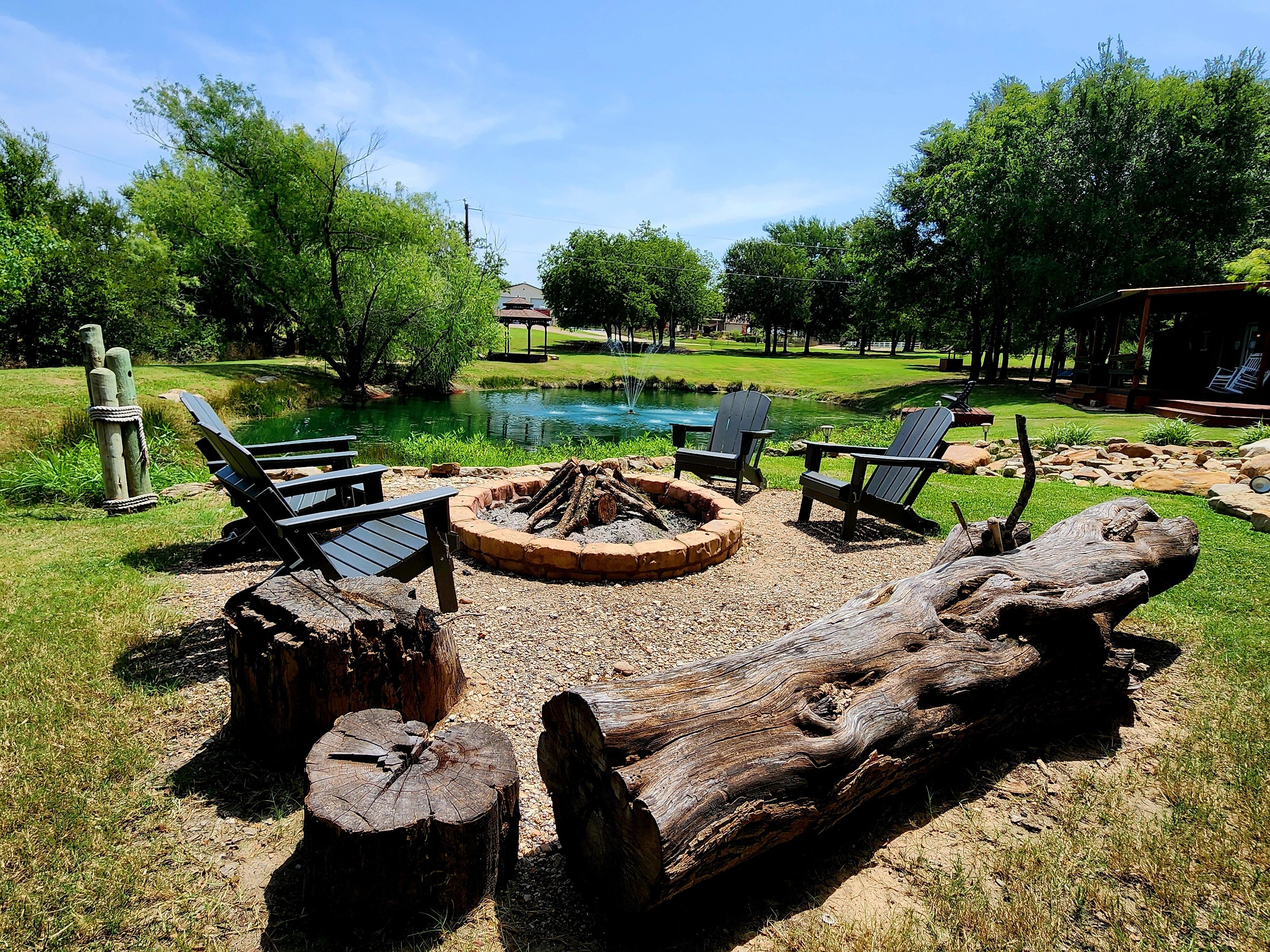 Enceinte de l’hébergement