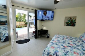 1 Schlafzimmer, Schreibtisch, Bügeleisen/Bügelbrett, WLAN