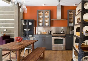 Bavarian Chalet 1 | Private kitchen | Fridge, microwave, stovetop, dishwasher