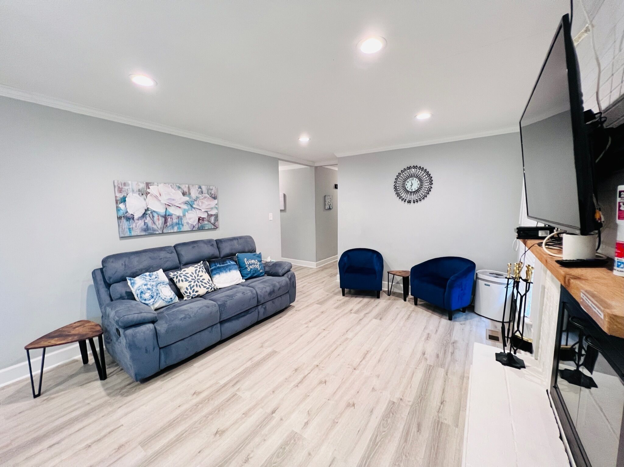 Secluded Modern Ranch Home w Fenced-in Backyard