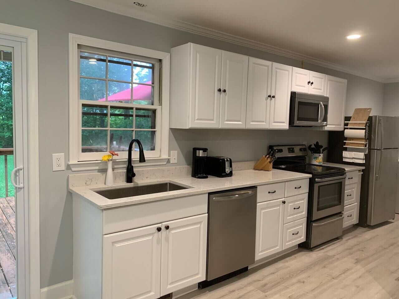 Secluded Modern Ranch Home w Fenced-in Backyard