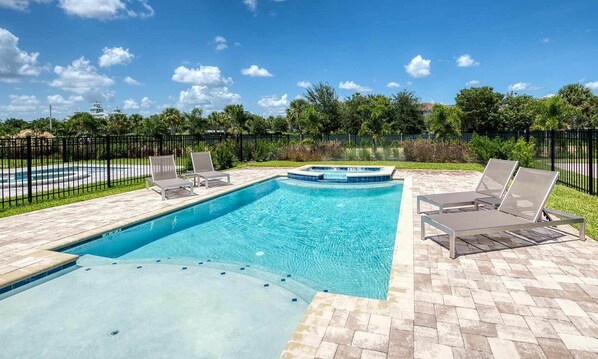 Pool - Chic Home with Gaming Loft at Encore (Kissimmee)