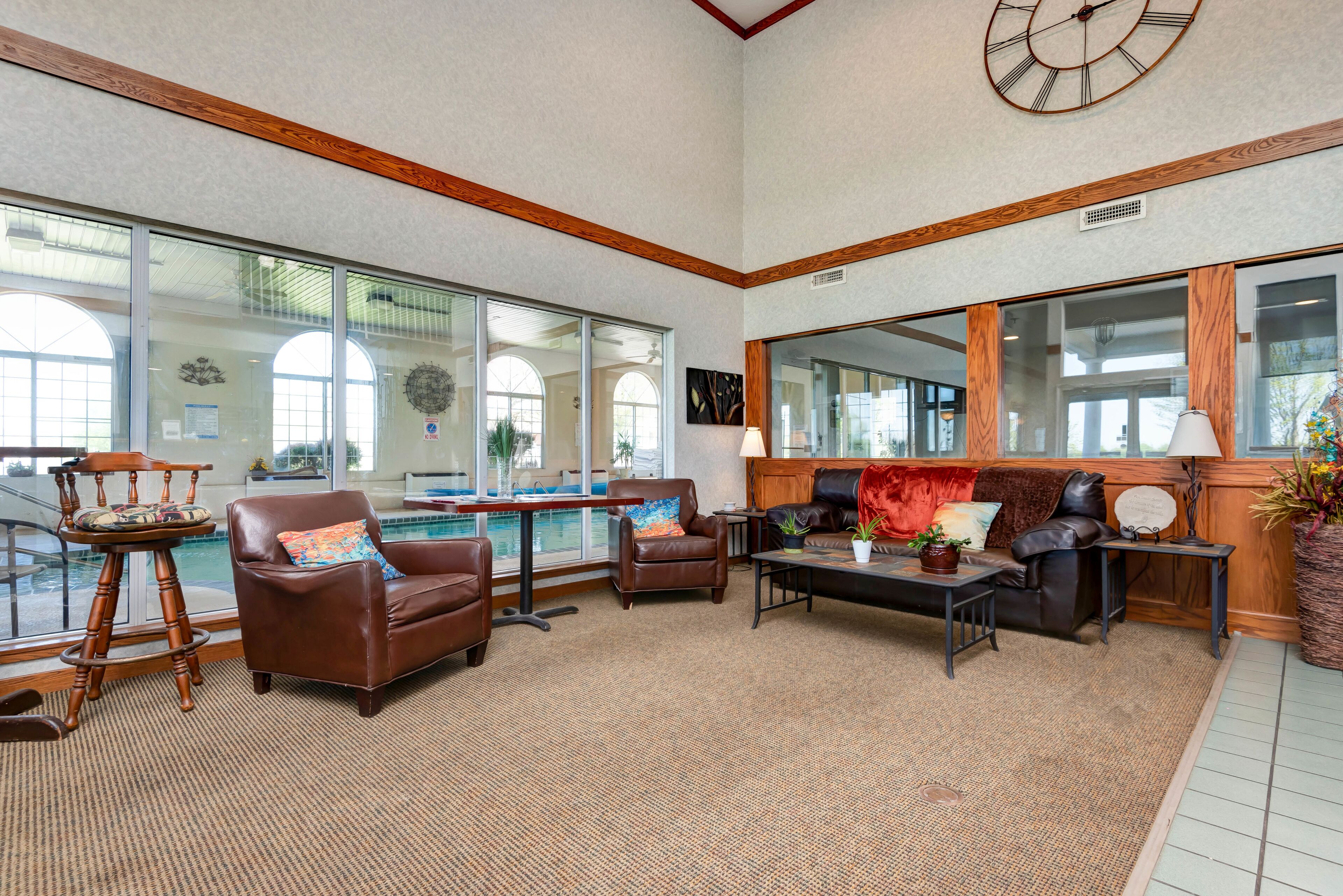 Lobby sitting area