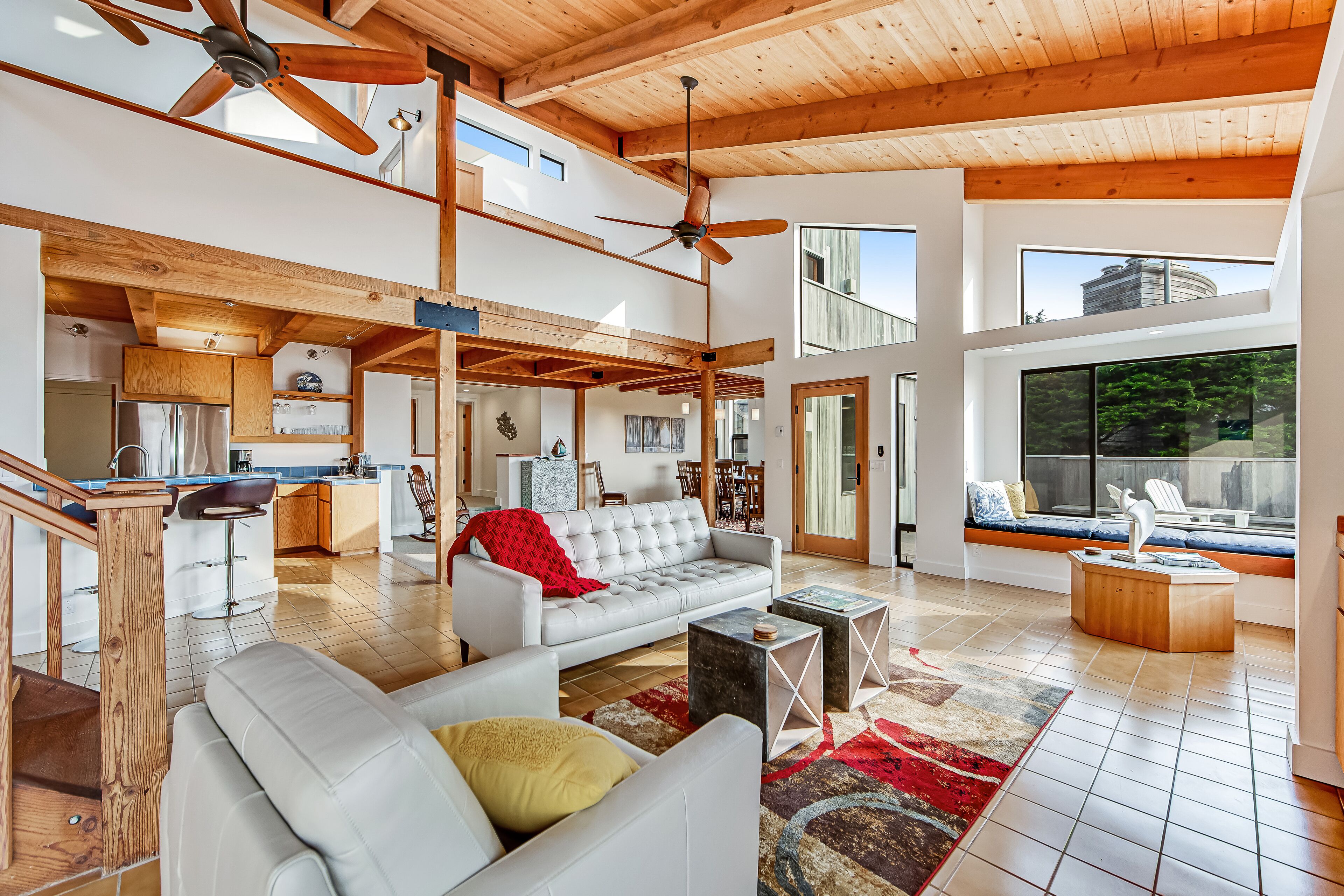 Custom-built home with a private outdoor hot tub, pool, washer/dryer, & sauna