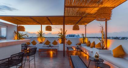 Terrasse Hotel Playa del Carmen