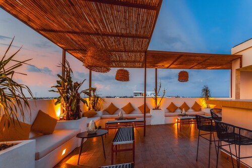 Terrasse Hotel Playa del Carmen