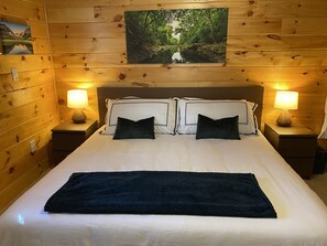 4 bedrooms, desk, iron/ironing board, free WiFi - Cozy Mountain Retreat in Chimney Rock Village (Chimney Rock)