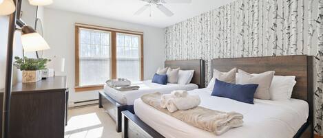 3 chambres, fer et planche à repasser, lit parapluie, Wi-Fi gratuit