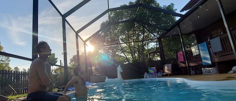 Outdoor pool