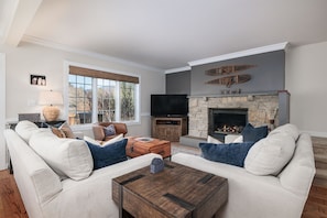 Smart-TV, Kamin, Videospiele, DVD-Player