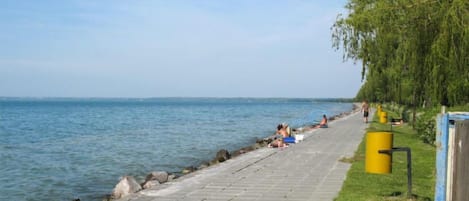 Una spiaggia nelle vicinanze