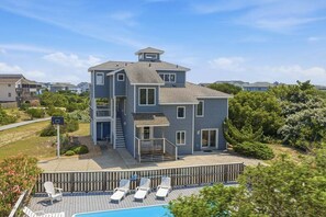 Exterior - Sunbelievable | 930 ft from the beach | Private Pool, Hot Tub, Dog-Friendly | Corolla (Corolla)
