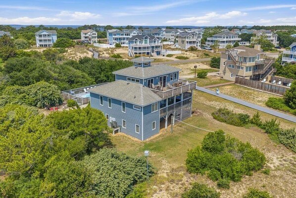 Exterior - Sunbelievable | 930 ft from the beach | Private Pool, Hot Tub, Dog-Friendly | Corolla (Corolla)