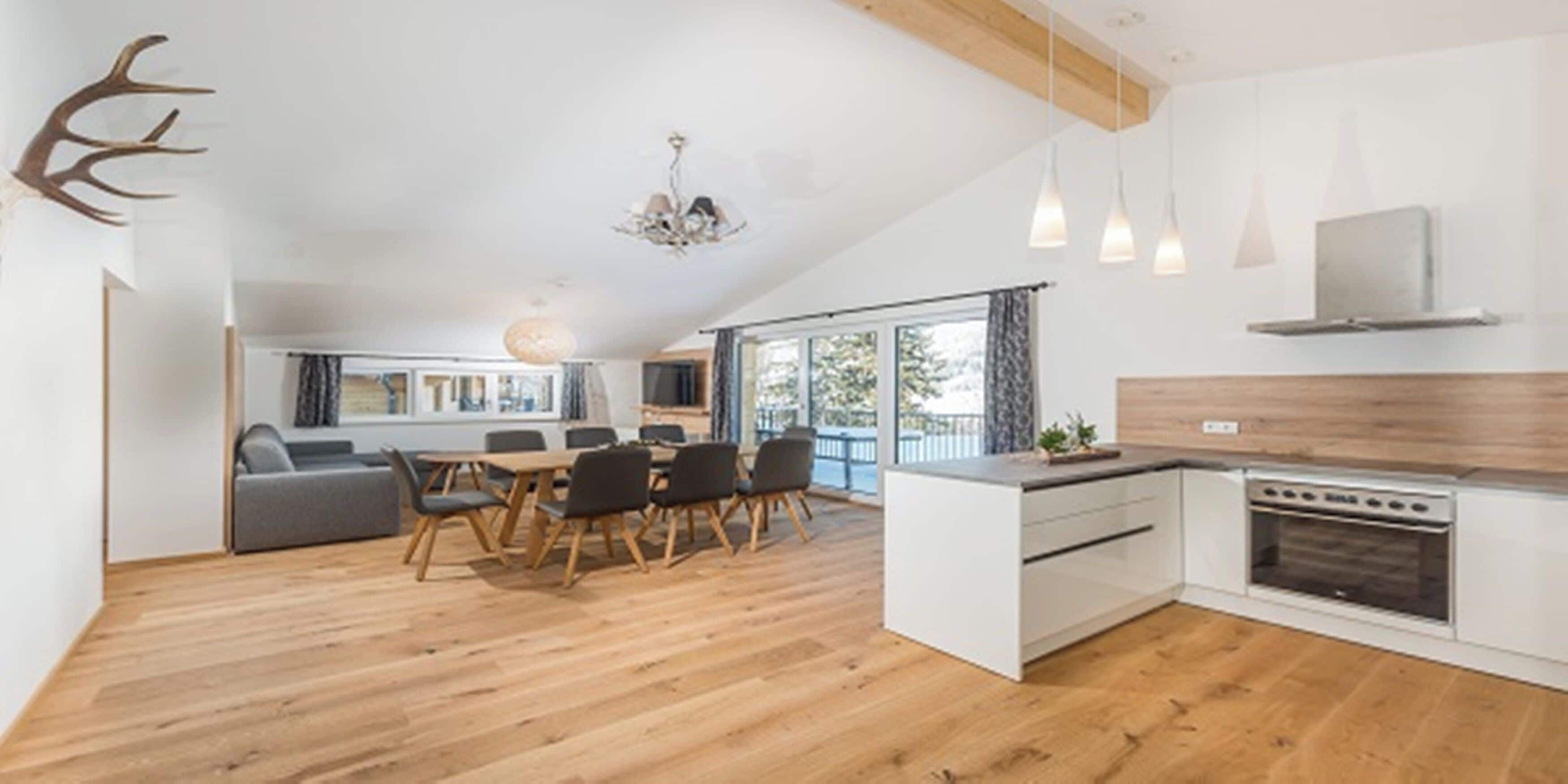 Family Penthouse with balcony and Panorama View | View from room