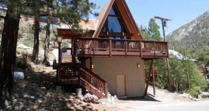 A-Frame Cabin close to Gull Lake, lots of upgrades, walk to both June and Gull Lake