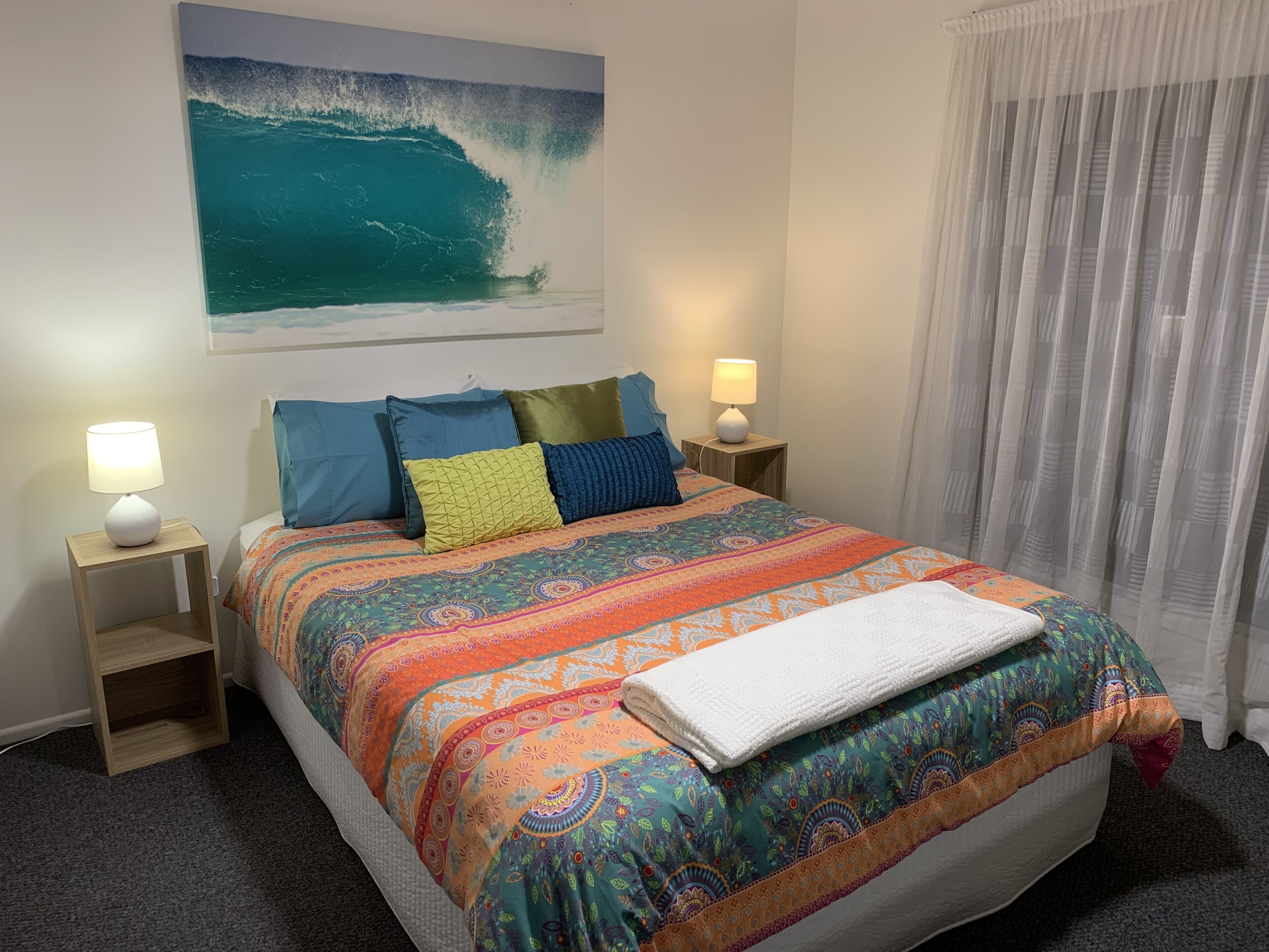 2 bedrooms, iron/ironing board, travel cot, free WiFi