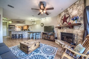 Condo, 2 Bedrooms | Living area | Smart TV