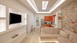 Unclassified image, 3 of 31, button - Luxury Three Bedroom apartment with hot tub "L&E" (Santorini)