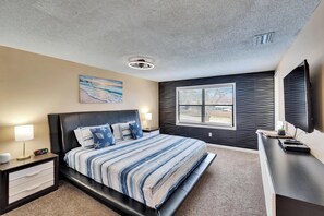 4 chambres, bureau, fer et planche à repasser, Wi-Fi gratuit