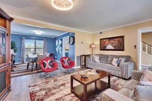 Smart TV, video games, DVD player, books
