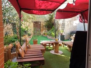 Restauration en plein air