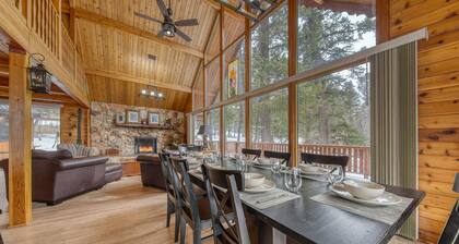 Spring Creek cabin: 6 Bdrms|Sleeps 12 (14 incl. kids)|Hot tub