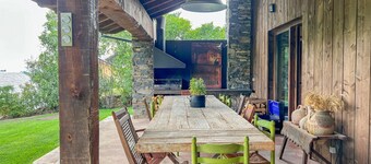 House 5 rooms 12 Pax, Fireplace and Garden BBQ