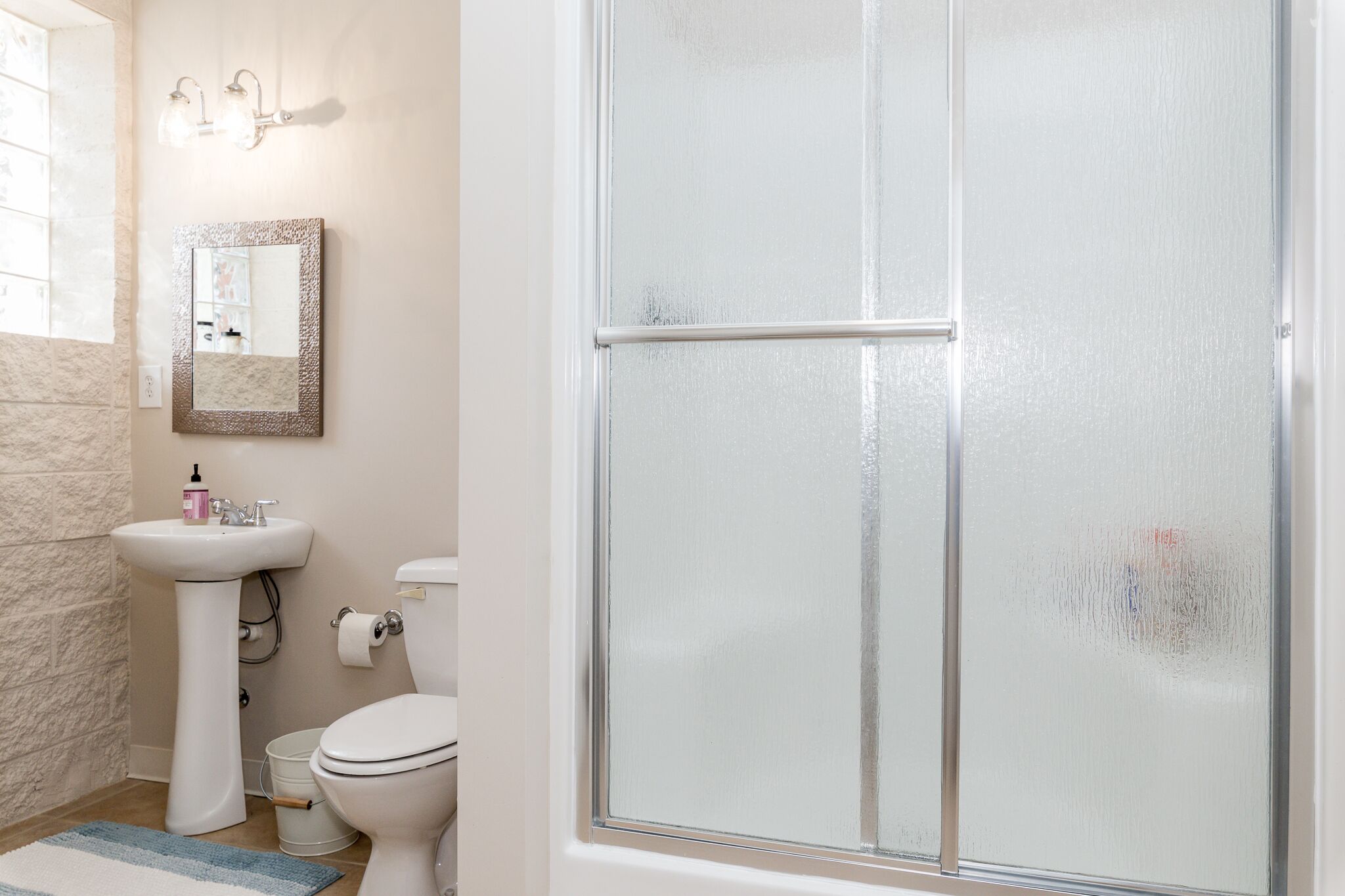 Downstairs bathroom!
