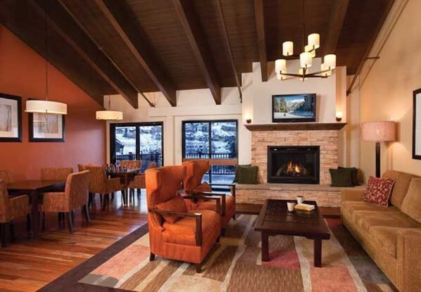 TV, fireplace, DVD player, table tennis