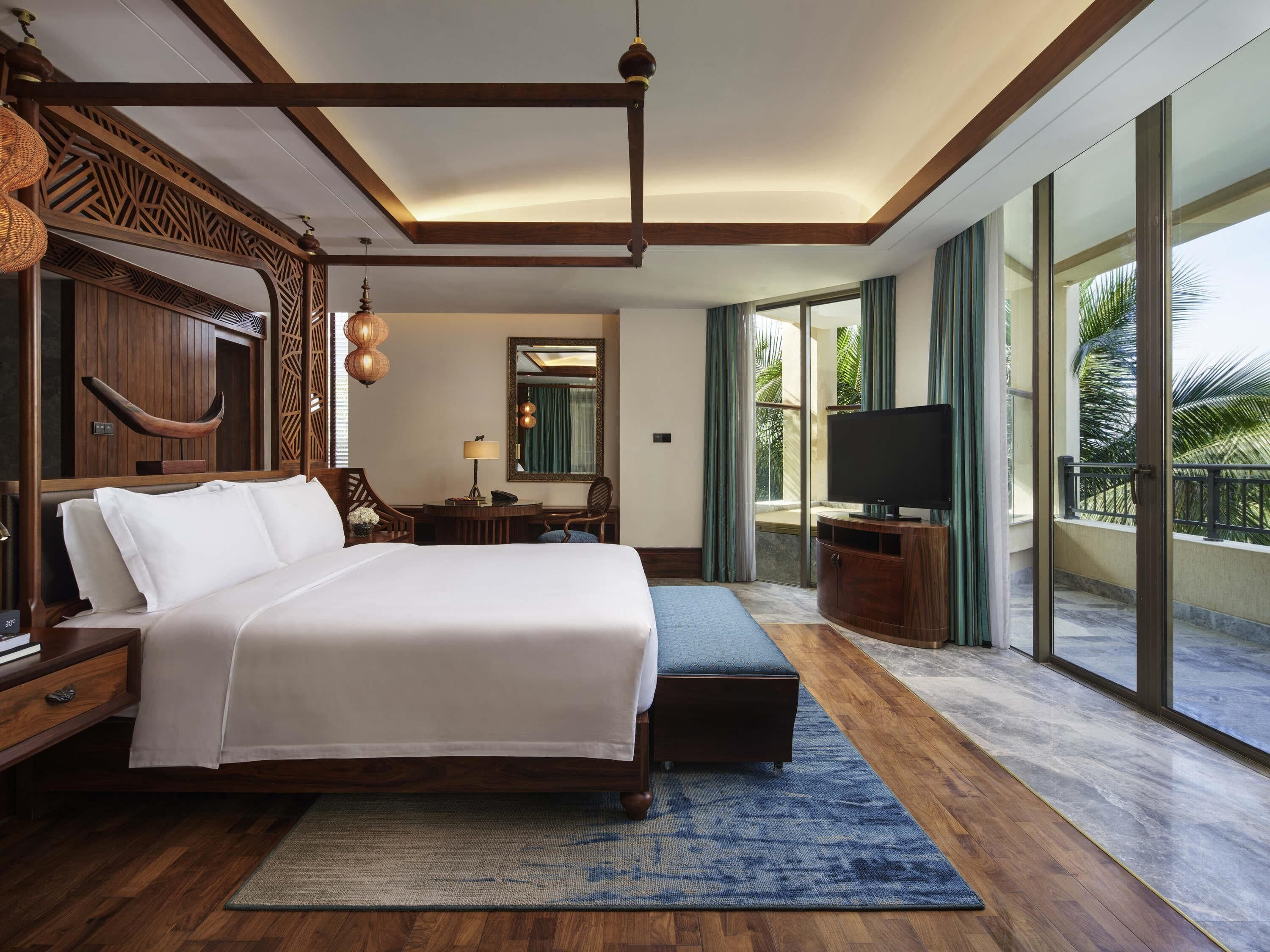 Ropa de cama de alta calidad, minibar y escritorio 