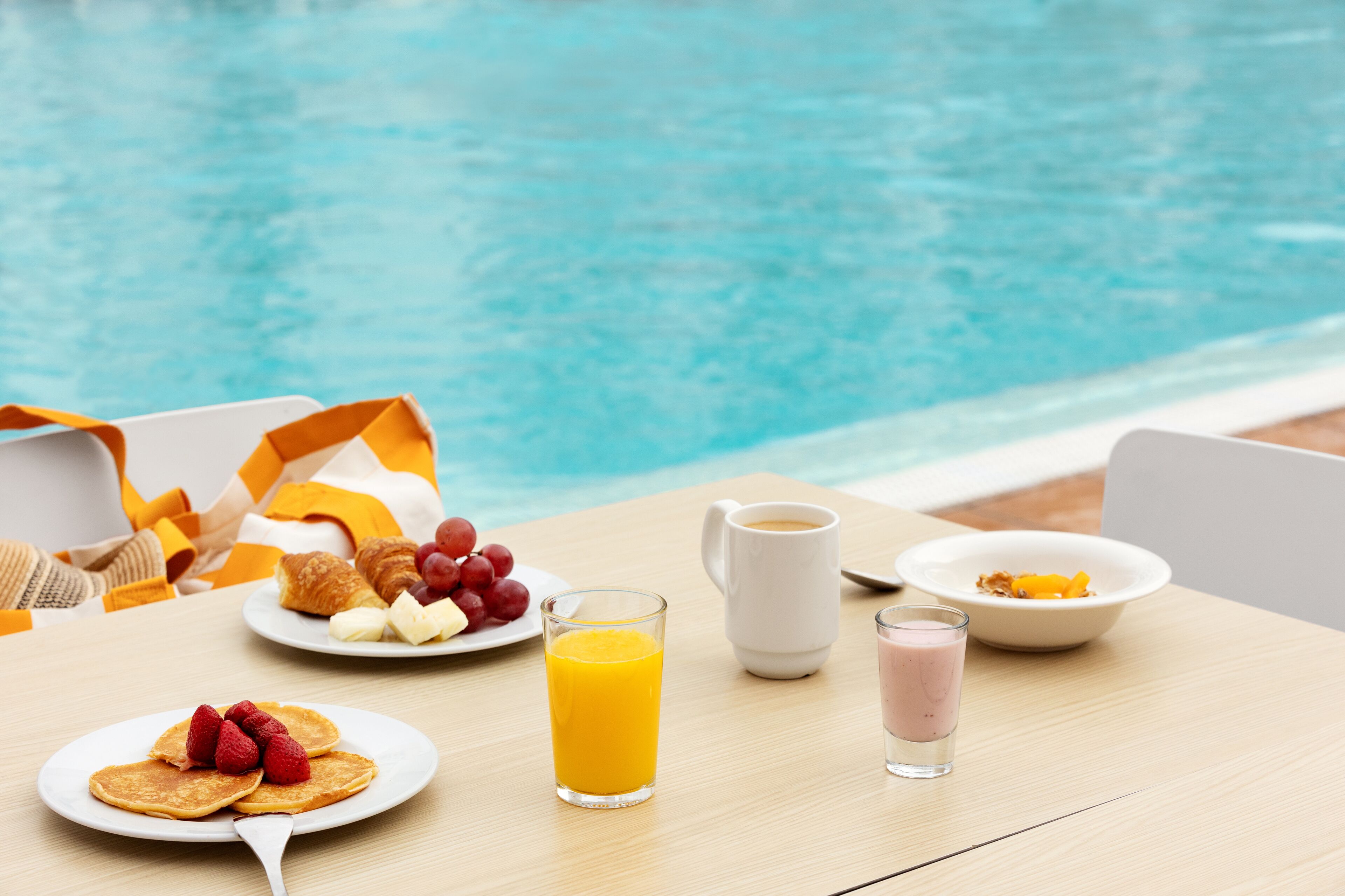 Morgenmadsbuffet hver dag mod et gebyr