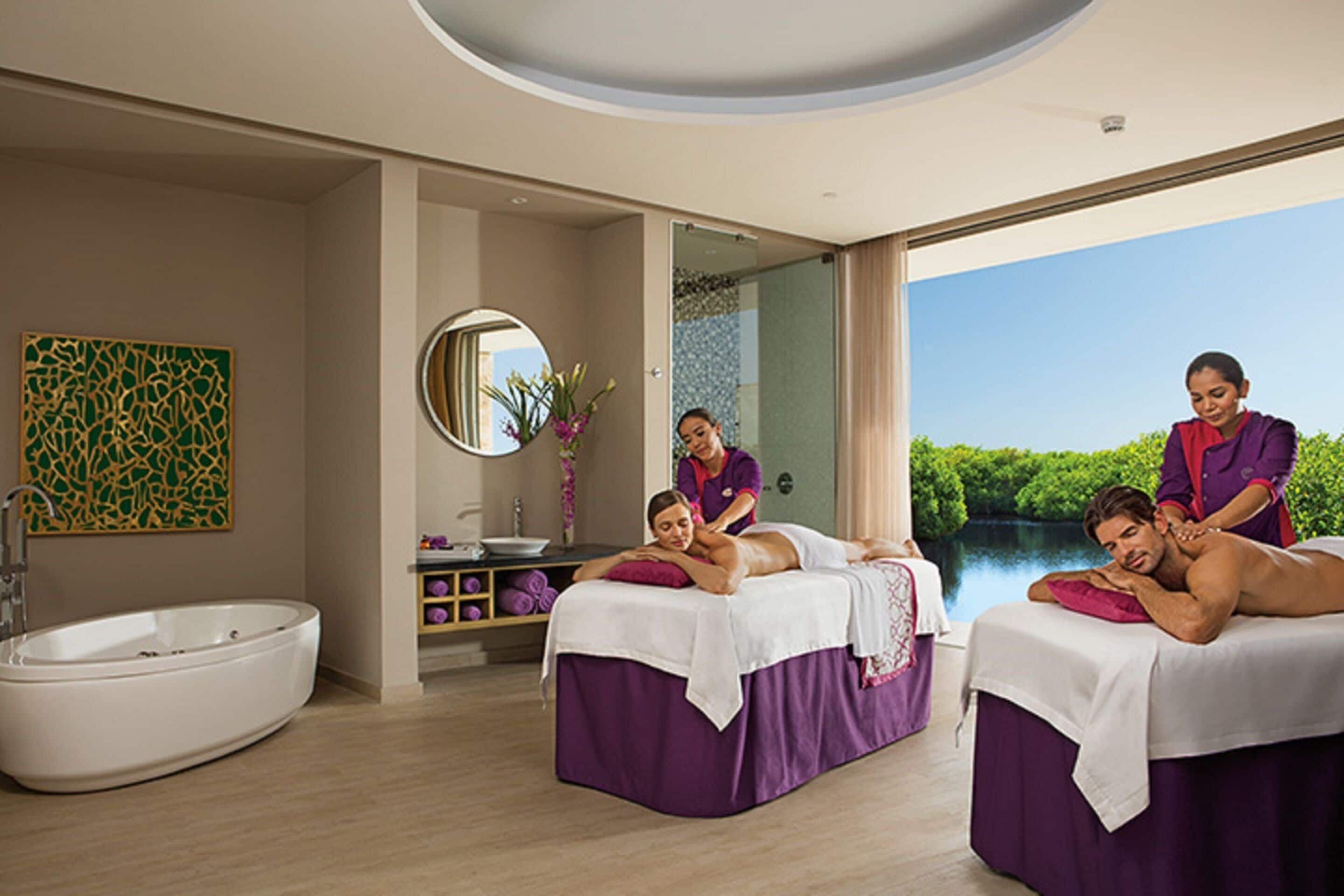 Sauna, body treatments, hydrotherapy, aromatherapy, hot stone massages