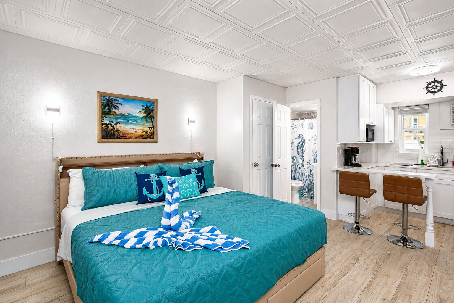 1 bedroom, desk, iron/ironing board, free WiFi