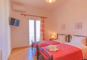 2 間睡房、熨斗/熨衫板、免費 Wi-Fi、床單