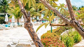 Terrace/patio - Beach Class Apartment, Muro Alto. It is 10 km from Porto de Galinhas Beach. (PE)