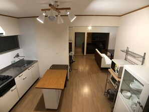 Villa, Non Smoking | Private kitchenette | Fridge, microwave, stovetop, coffee/tea maker - Villa Chillon (Shodoshima)