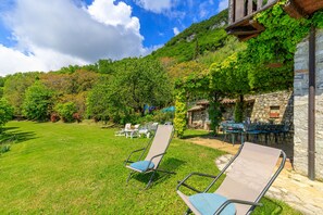 Outdoor dining - Villa Formaga | Stunning View&Garden and, Gargnano, Italy (Gargnano)