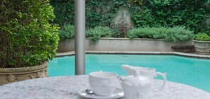 Room, 1 Bedroom, Fireplace | Pool | Outdoor pool