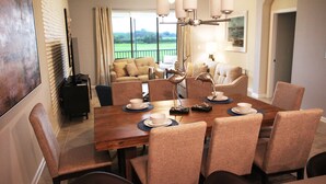 Condo, 3 Bedrooms, Balcony, Garden View | Dining room - Gorgeous 3BR Condo Free Waterpark Golf Near Disney (Davenport)