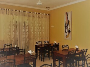 Dining - Transit Airport B&B (Dar es Salaam)