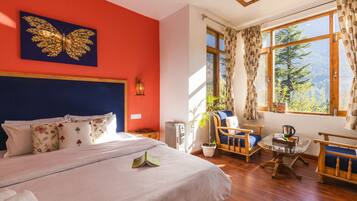 Superior tweepersoonskamer | Luxe beddengoed, individueel gedecoreerd, individueel gemeubileerd