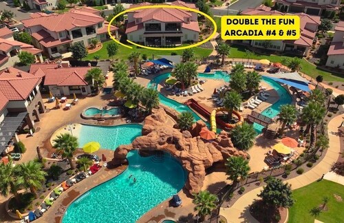 Arcadia 4/5 | Perfect Poolside Location * Sleeps 36 * Balcony Views
